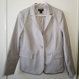 Liz Claiborne Career Light Gray Blazer size L